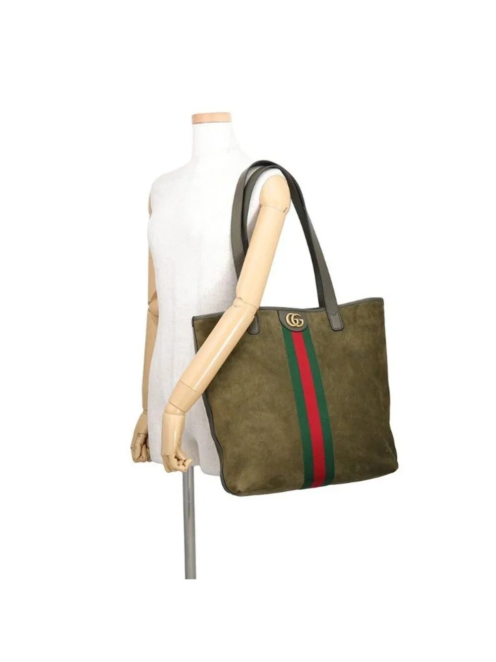 Gucci Tote Bag Ophidia Suede